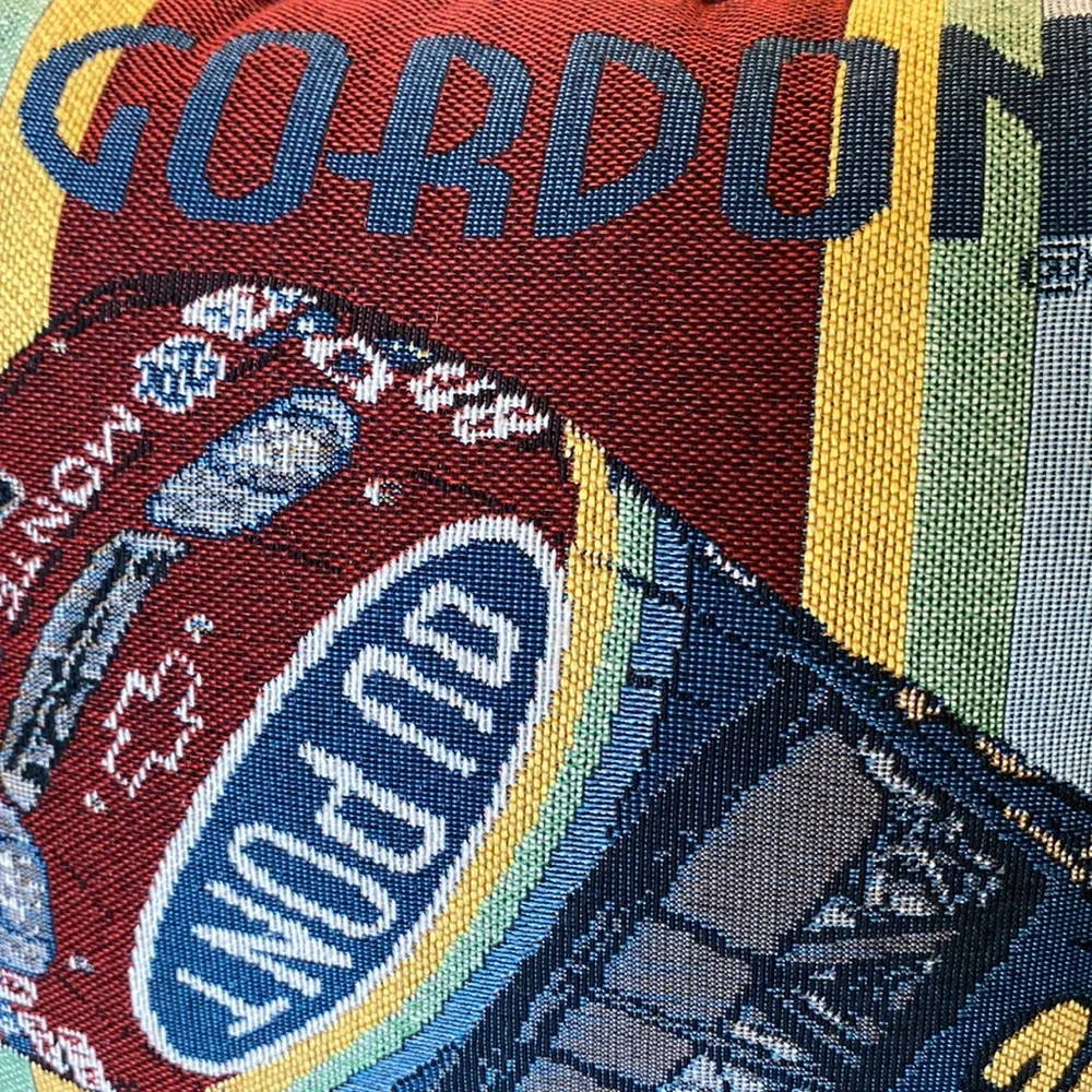 LIKE NEW VINTAGE—Vintage 1999 Jeff Gordon NASCAR Throw Pillow